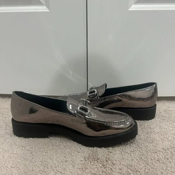 Bandolino Gray Franny Lug Loafer Women’s Size 7.5 - Picture 3 of 8